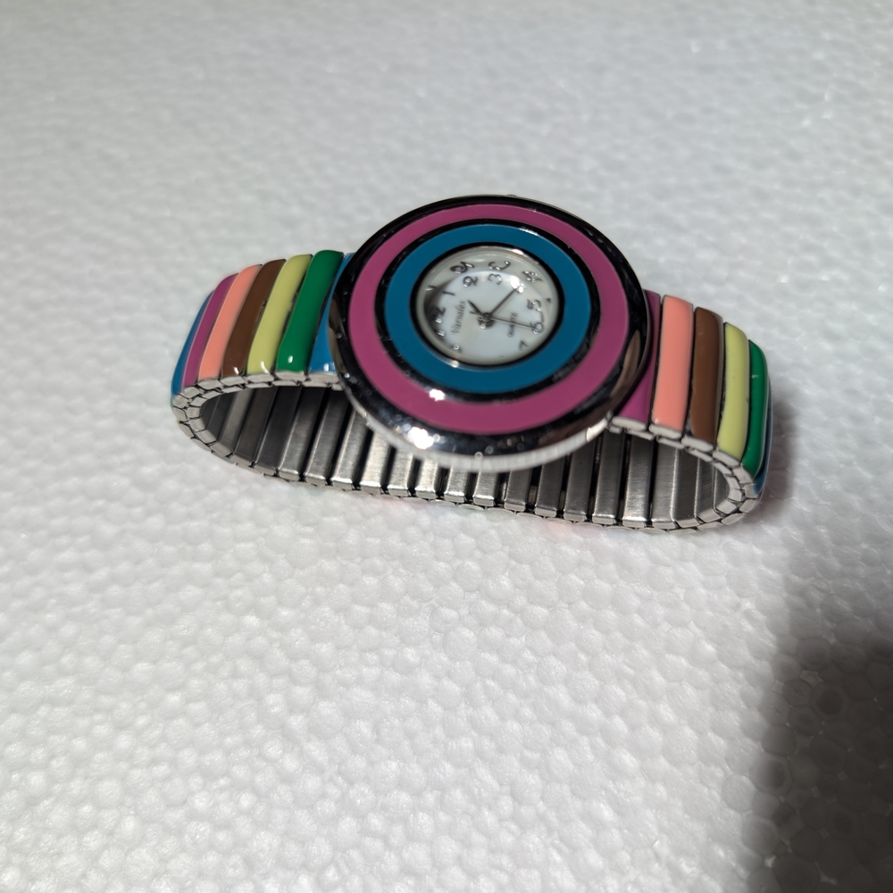 Colorful Striped Watch